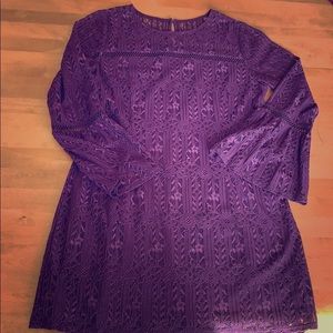Mossimo lace dress with bell sleeves
